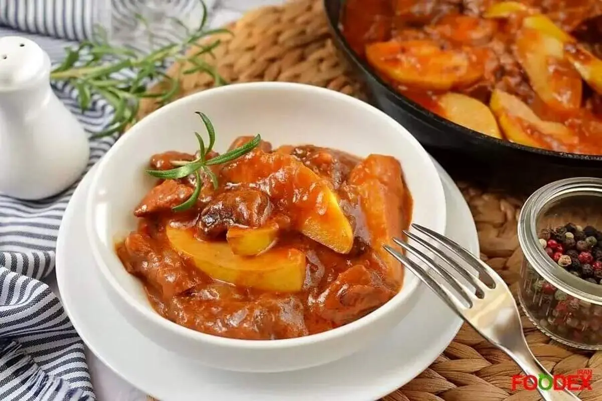 طرز پخت خورش «به» اصفهانی