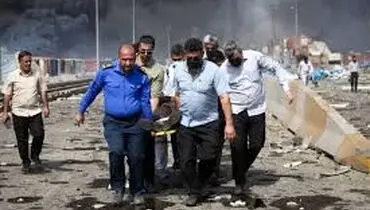 وداع تلخ با تازه دامادی که در انفجار بندر، جان باخت+فیلم
