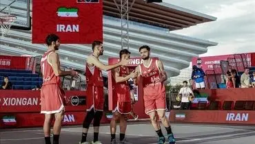 تیم ملی بسکتبال سه‌نفره ایران مغلوب لهستان شد