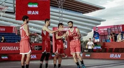 تیم ملی بسکتبال سه‌نفره ایران مغلوب لهستان شد