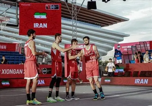 تیم ملی بسکتبال سه‌نفره ایران مغلوب لهستان شد