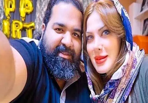 قاب جذاب رضا صادقی با همسر و دخترانش