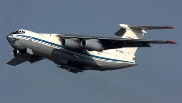 لحظه سقوط هواپیمای ایل-76 روسیه با 15 مسافر+ فیلم