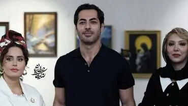 نمایش مد بازیگران در اکران «گوزن‌های اتوبان»؛ از حضور نوید پورفرج تا استایل جنجالی الناز شاکردوست!