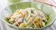 طرز تهیه سالاد ماکارونی با پنیر هالومی ترد
