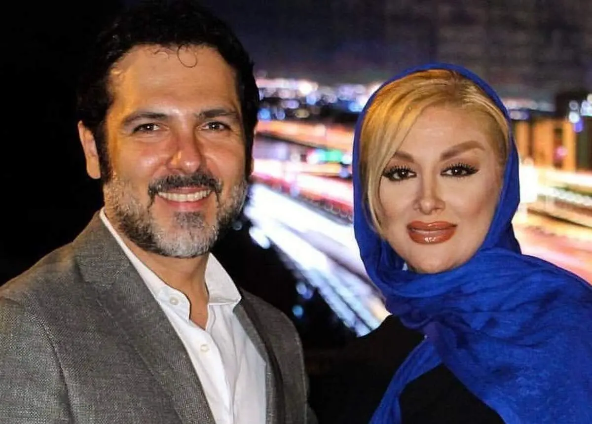 استایل خاص کوروش تهامی و همسرش پونه یزدانی در جشن خانه سینما+تصاویر 
