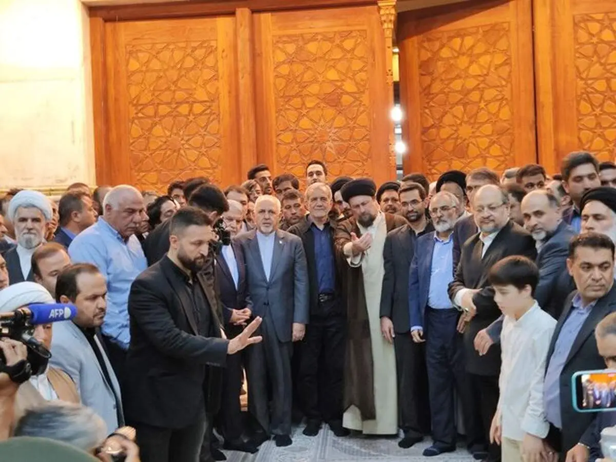 تجدید میثاق رئیس جمهور منتخب با آرمان‌های امام راحل 