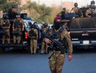  حضور فرماندهان الحشد الشعبی در کنسولگری ایران در بصره + عکس
