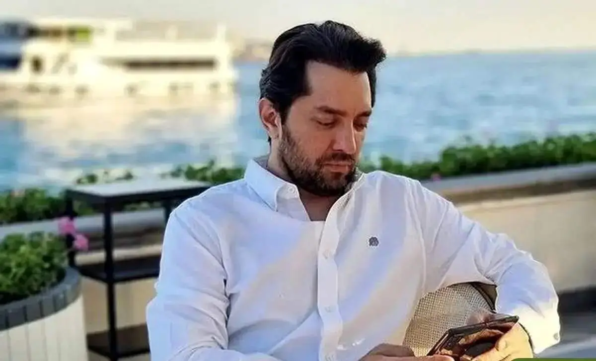  نگاه خیره بهرام رادان و یک کانگورو به افق+عکس