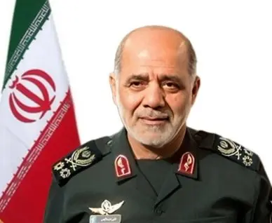 تهدید فرمانده قرارگاه خاتم الانبیا به انتقام خون ایرانیان از آمریکایی ها + عکس