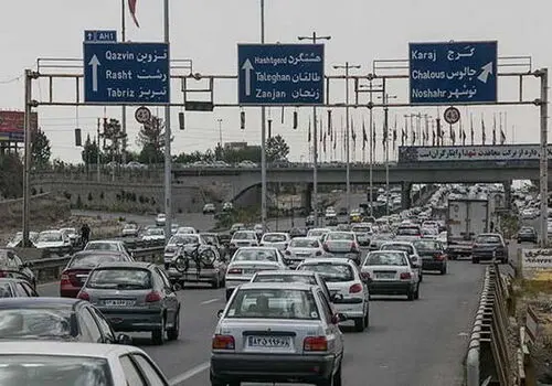 این محور مواصلاتی مسدود شد