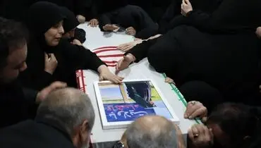 تهرانی‌ها به استقبال یکی از شهدای کرمان آمدند+ فیلم