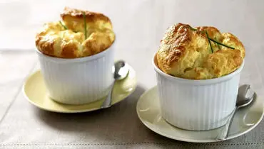 سوفله پنیر و تره‌فرنگی؛ دستور تهیه خوشمزه و ساده

