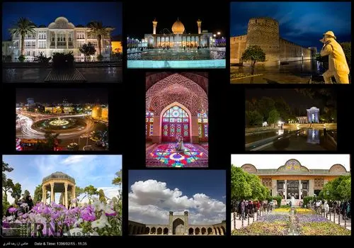 بهنوش طباطبایی روز شیراز را با عکسی از سریال جدیدش تبریک گفت!