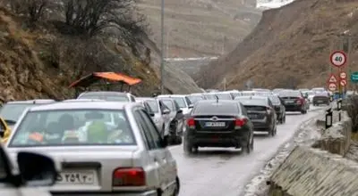 ترافیک سنگین در محورهای شمالی کشور