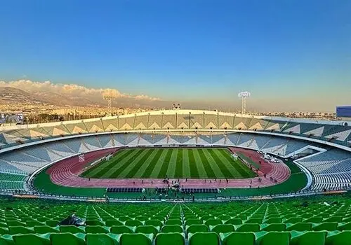  وضعیت نابسامان ورزشگاه آزادی پیش از تقابل استقلال و النصر + فیلم