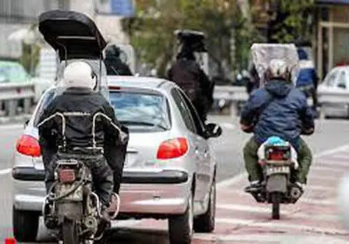 تردد موتورسیکلت‌ها در این مکان ها ممنوع شد