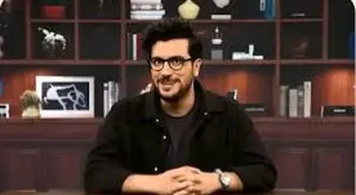 مهران مدیری آخرین مهمان برنامه‌ امیرحسین قیاسی/ عکس