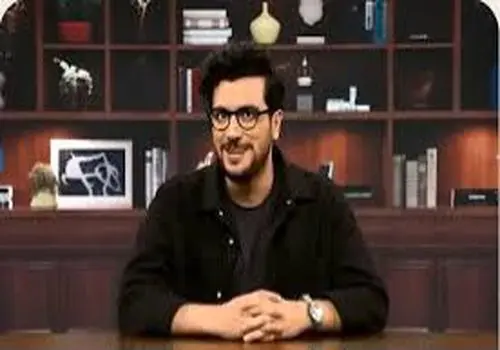 مهران مدیری آخرین مهمان برنامه‌ امیرحسین قیاسی/ عکس