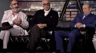 خاطره بامزخ فرهاد آئیش با آقای نصیریان/ویدیو 