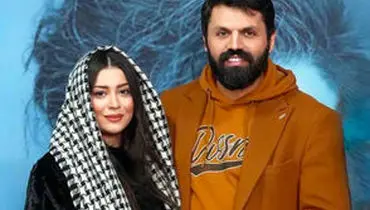 لباس متفاوت و خاص همسر امید معلم در جشن حافظ