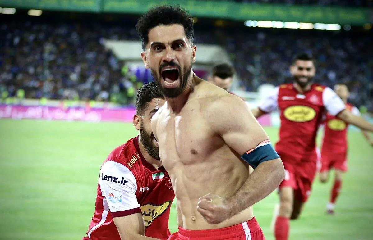 مصدومیت جدید عالیشاه در تمرین پرسپولیس