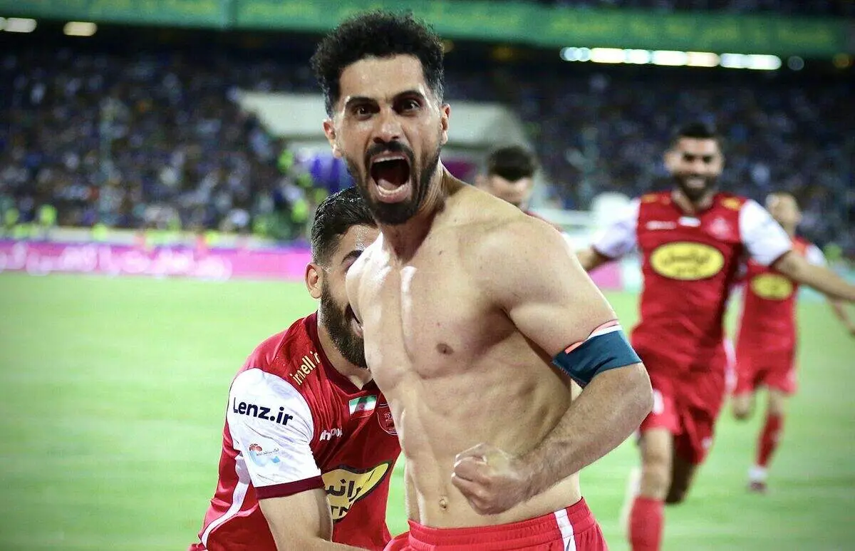 مصدومیت جدید عالیشاه در تمرین پرسپولیس
