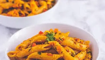 طرز تهیه پاستا ماسالا  هندی خوشمزه
