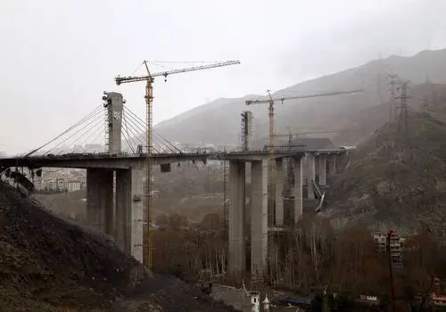 خبر جدید از  عملیات بازسازی پل B۱ کرج