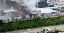 آتش سوزی کارخانه باتری لیتیوم در کره جنوبی20 قربانی گرفت+ فیلم