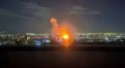 صدای انفجار در قشم شنیده شد