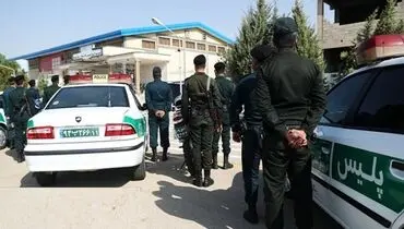 اقدام بموقع افسر پلیس از  سلاح بازدارنده در شاهرود+ فیلم