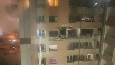 یک پدر در جست‌وجوی دختر خود زیر آوار+فیلم