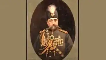 منظره برفی کاخ گلستان در زمان مظفرالدین‌شاه