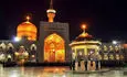 تصویر قدیمی از مراسم عزاداری عاشورا در حرم مطهر رضوی