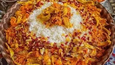 دستور تهیه هویج‌ پلو برای سحری

