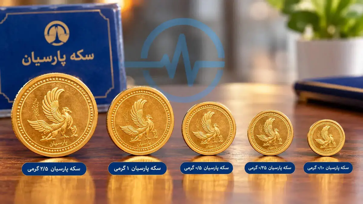 قیمت سکه پارسیان امروز ۱۲ مهر ۱۴۰۵ │ فاصله قیمت ۱۰۰ سوت تا یک گرم چقدر است؟