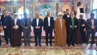 ادای احترام معاون اول قوه قضاییه به مقام شامخ شهدای سرخه