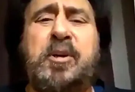 پیام ویدیویی شهرام شب‌پره خطاب به مردم ایران