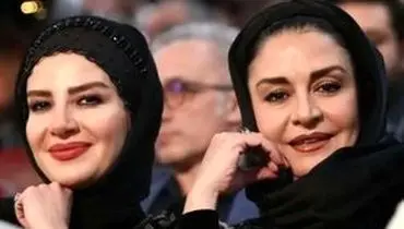 قاب دوست‌داشتنی ملیکا و مریلا زارعی در یک کافه