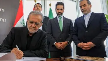 
یادداشت جالب پزشکیان در دفتر یادبود مزار جلال طالبانی+عکس
