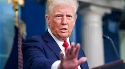 صداوسیما با کپی‌برداری از «پشه» چهره ترامپ را نقاشی کرد/عکس