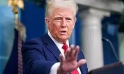 صداوسیما با کپی‌برداری از «پشه» چهره ترامپ را نقاشی کرد/عکس
