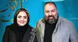قاب معنادار زوج مشهور سینما با علی شادمان و سحر دولتشاهی
