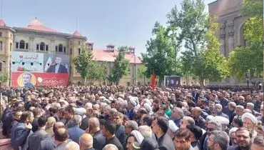 برگزاری مراسم تشییع شهید امیرعبداللهیان در وزارت خارجه