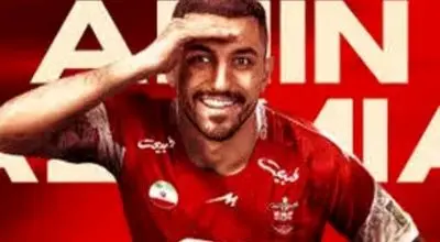 تصویری از بازیکن پرسپولیس در تجمعات تهران