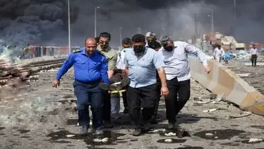همدردی کامیون‌‌داران مشهدی با درگذشتگان حادثه بندر شهید رجایی + فیلم