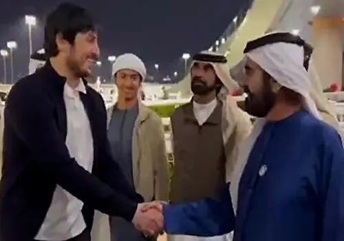 دختر حاکم دبی ناگهان پدیدار شد
