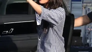 مگان مارکل با ساعت مشکوک و حلقه‌های خاطره‌انگیز دوباره مقابل دوربین رفت + عکس