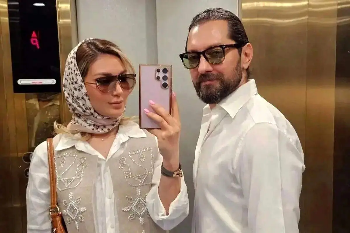همسر بهرام رادان با لباس هندی، اینستاگرام را ترکاند؛ استایل بالیوودی به مینا مختاری می‌آید؟!